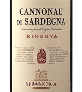 Cannonau di Sardegna z Sella&Mosca