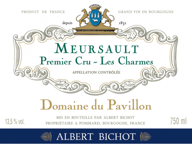 AOC Meursault Charmes Premier Cru